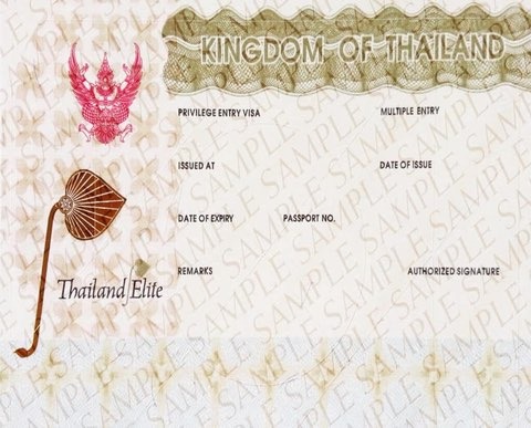 Thailand Elite Visa a visa with privileges