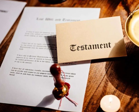 Your last will and testament