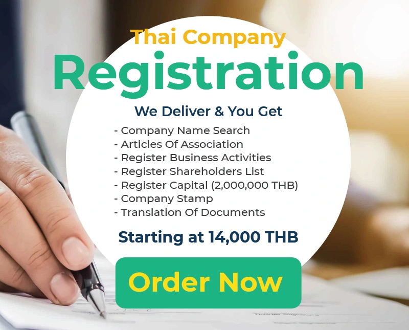 Promotion for a Thai Limited Company Set Up